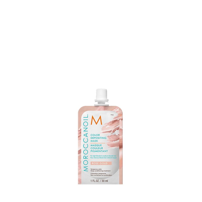 Moroccanoil Mascarilla con color: Rose Gold 30ml